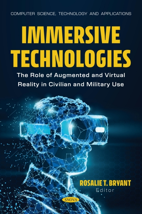 Cover image for book Immersive Technologies: The Role of Augmented and Virtual Reality in Civilian and Military Use