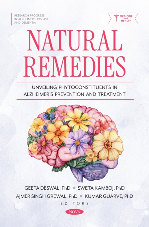 Cover image for book Natural Remedies: Unveiling Phytoconstituents in Alzheimer's Prevention and Treatment