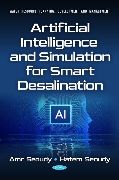 Cover image for book Artificial Intelligence and Simulation for Smart Desalination