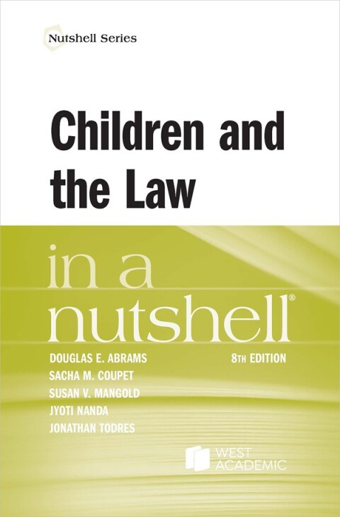 Cover image for book Children and the Law in a Nutshell