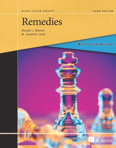 Cover image for book Black Letter Outline on Remedies