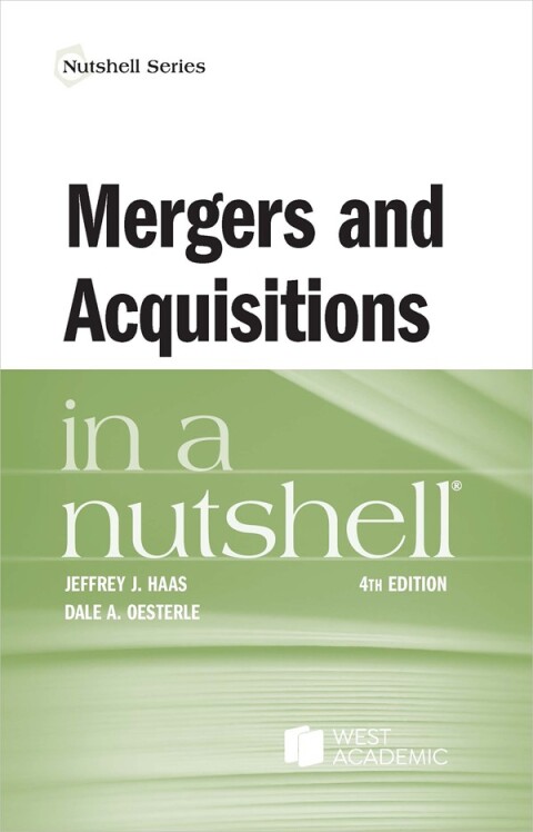 Cover image for book Mergers and Acquisitions in a Nutshell