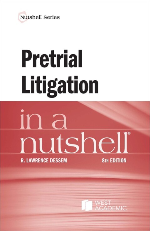 Cover image for book Pretrial Litigation in a Nutshell