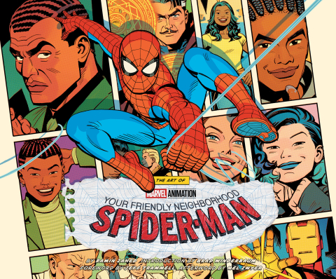 Cover image for book The Art of Marvel Animation’s Your Friendly Neighborhood Spider-Man