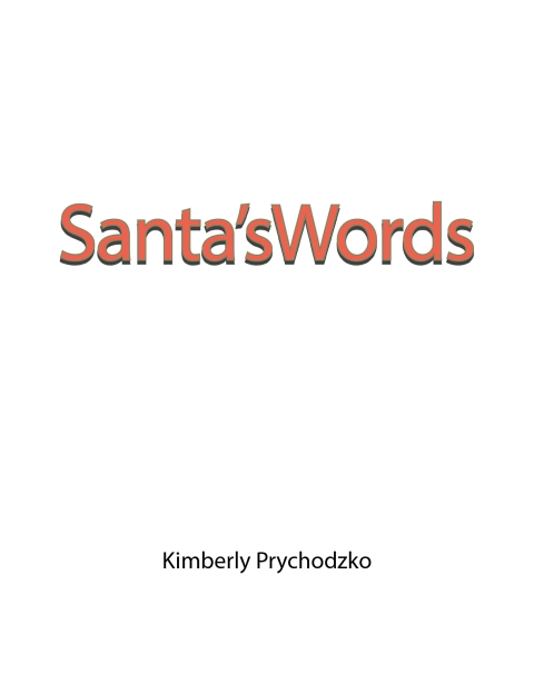 Cover image for book Santa's Words