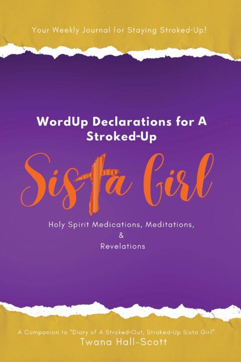 Cover image for book WordUp Declarations for A Stroked-Up Sista Girl