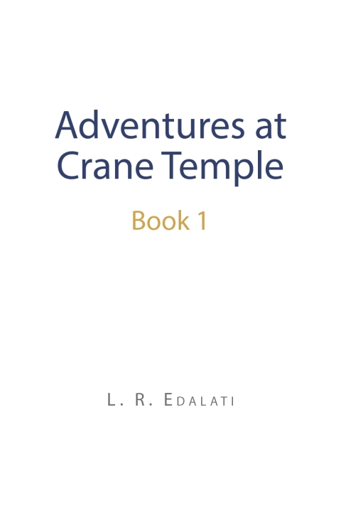 Cover image for book Adventures at Crane Temple