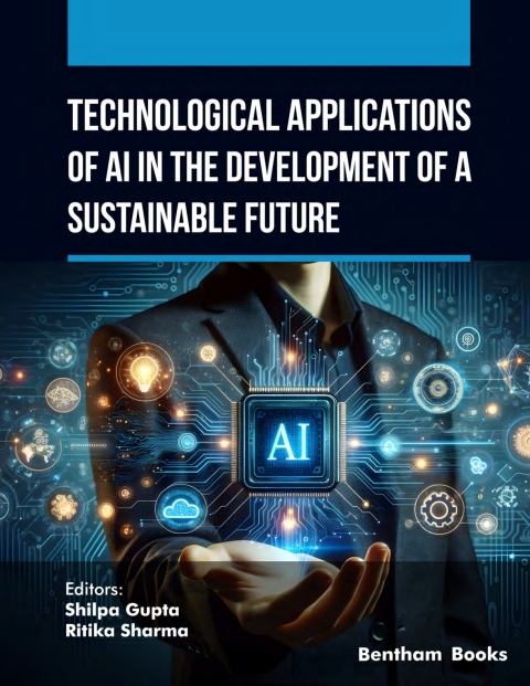 Cover image for book Technological Applications of AI in the Development of a Sustainable Future