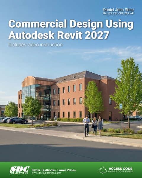 Cover image for book Commercial Design Using Autodesk Revit 2027
