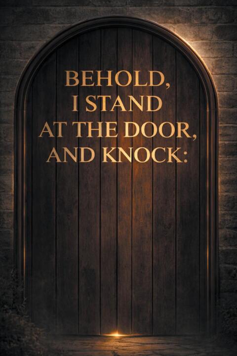 Cover image for book Behold, I stand at the door, and knock: