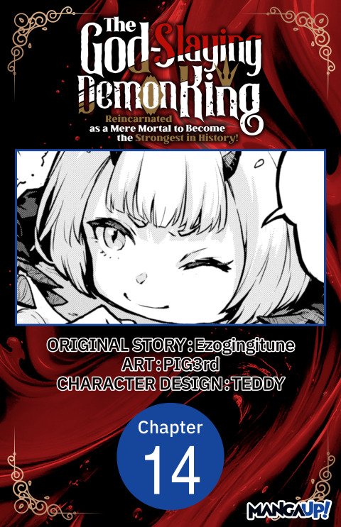Cover image for book The God-Slaying Demon King: Reincarnated as a Mere Mortal to Become the Strongest in History! #014