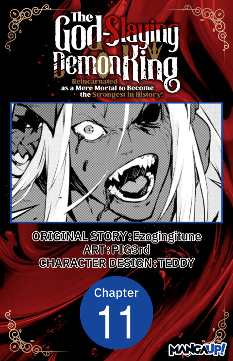 Cover image for book The God-Slaying Demon King: Reincarnated as a Mere Mortal to Become the Strongest in History! #011