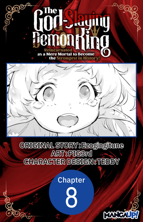 Cover image for book The God-Slaying Demon King: Reincarnated as a Mere Mortal to Become the Strongest in History! #008