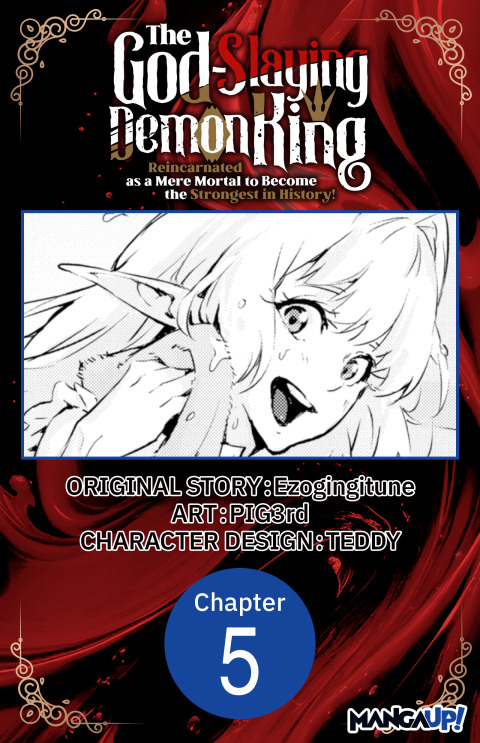 Cover image for book The God-Slaying Demon King: Reincarnated as a Mere Mortal to Become the Strongest in History! #005