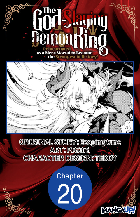 Cover image for book The God-Slaying Demon King: Reincarnated as a Mere Mortal to Become the Strongest in History! #020