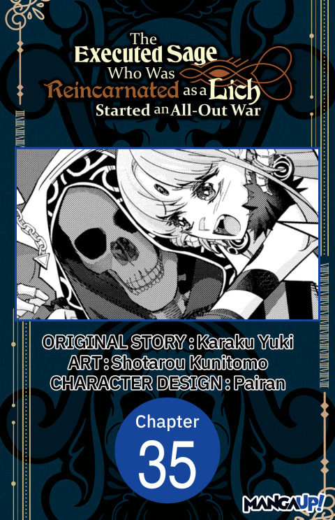 Cover image for book The Executed Sage Who Was Reincarnated as a Lich Started an All-Out War #035