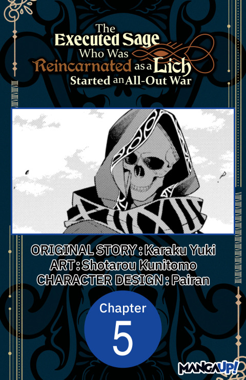 Cover image for book The Executed Sage Who Was Reincarnated as a Lich Started an All-Out War #005