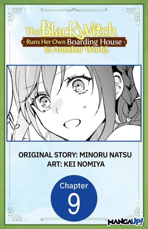 Cover image for book The Black Witch Runs Her Own Boarding House in Another World. #009