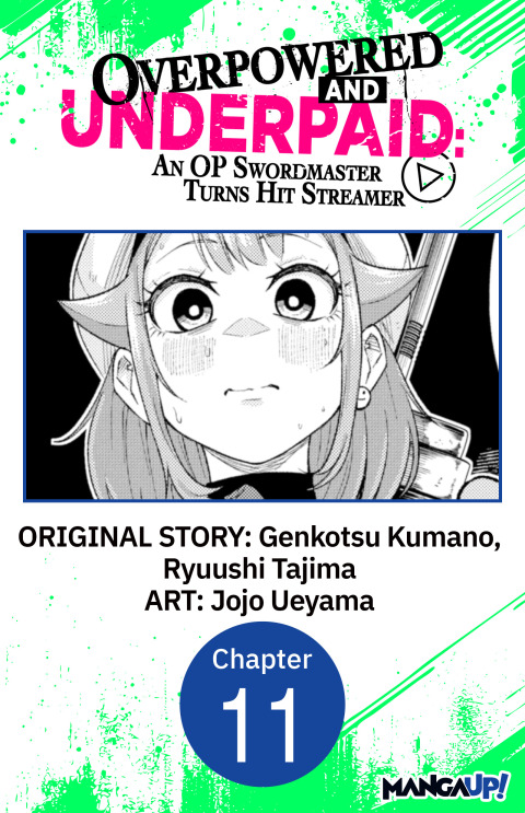 Cover image for book Overpowered and Underpaid: An OP Swordmaster Turns Hit Streamer #011