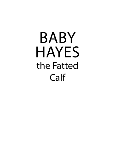 Cover image for book Baby Hayes the Fatted Calf
