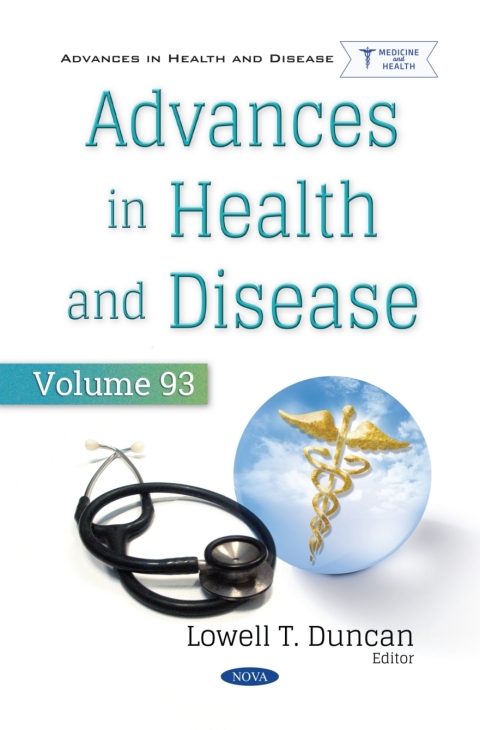 Cover image for book Advances in Health and Disease. Volume 93