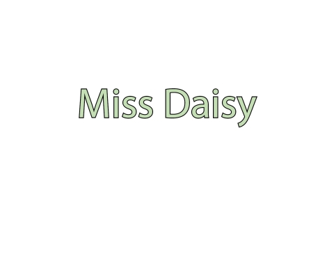 Cover image for book Miss Daisy
