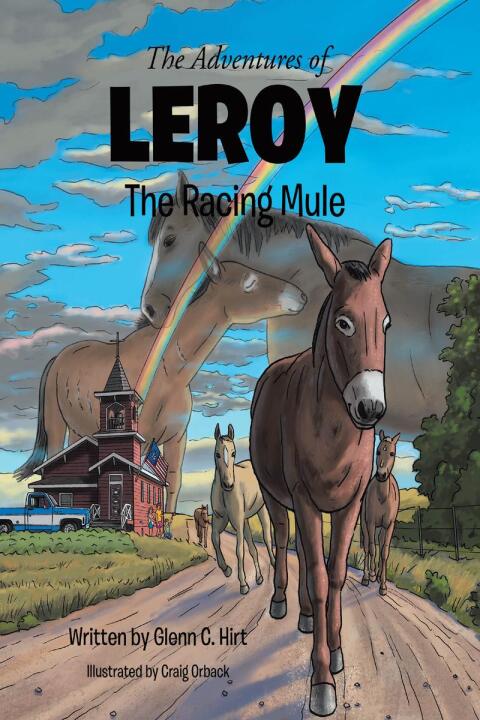 Cover image for book The Adventures of LEROY The Racing Mule