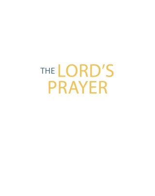 The Lord's Prayer