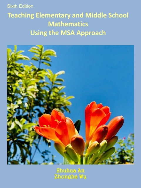 Cover image for book Teaching Elementary and Middle School Mathematics Using the MSA Approach