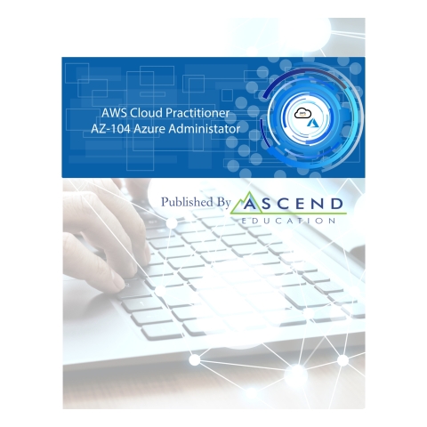 Cover image for book Microsoft Azure Administrator & AWS Cloud Practitioner