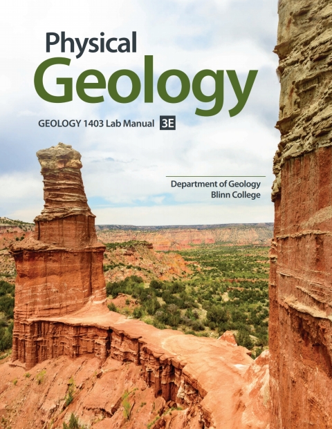 Cover image for book Physical Geology: Geology 1403 Lab Manual, 3E