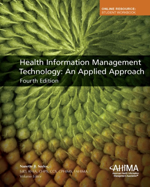 Cover image for book Health Information Management Technology: An Applied Approach