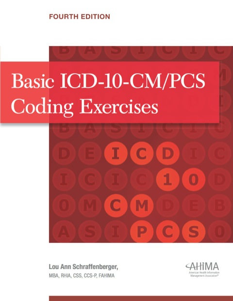 Cover image for book Basic ICD-10-CM/PCS Coding Exercises