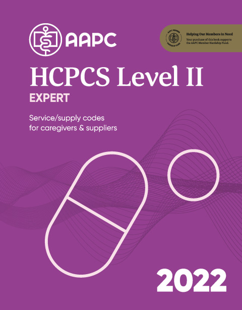 Cover image for book 2022 HCPCS Level II Expert