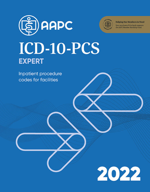 Cover image for book 2022 ICD-10-PCS Expert