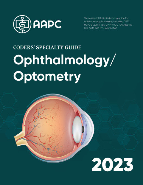 Cover image for book Coders' Specialty Guide 2023: Ophthalmology/Optometry