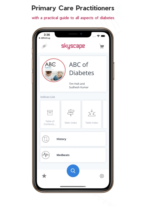 Cover image for book ABC of Diabetes, Mobile App