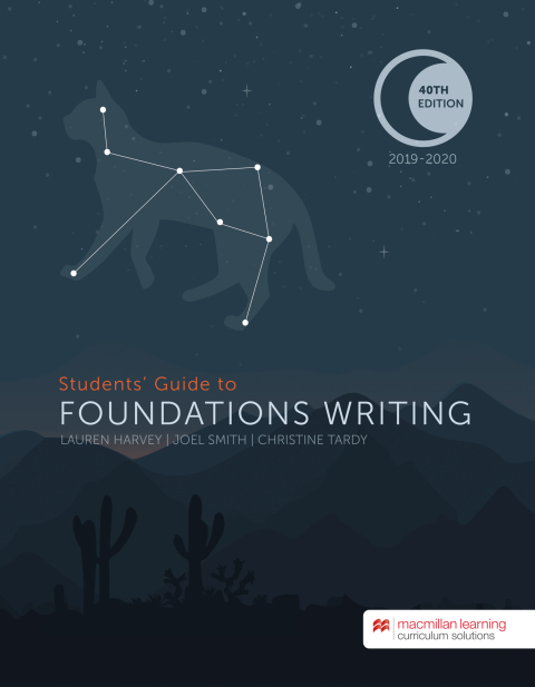 Cover image for book Students' Guide to Foundations Writing