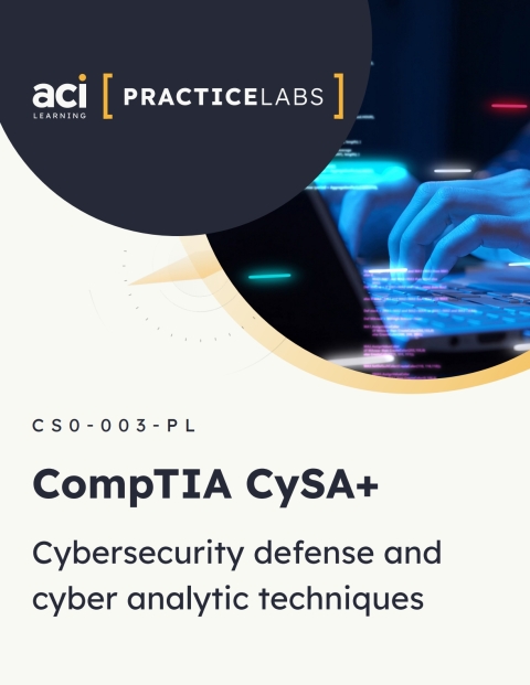 Cover image for book CompTIA CySA+: Cybersecurity defense and Cyber analytic techniques