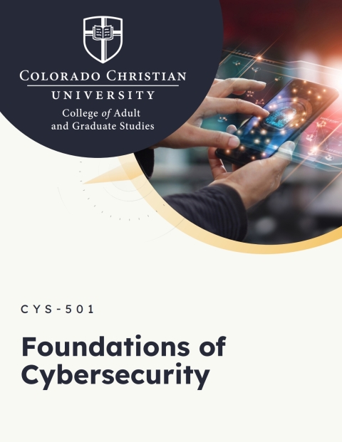 Cover image for book Colorado Christian University - Foundations of 
Cybersecurity