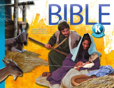 Cover image for book Bible: Grade K, Student Textbook