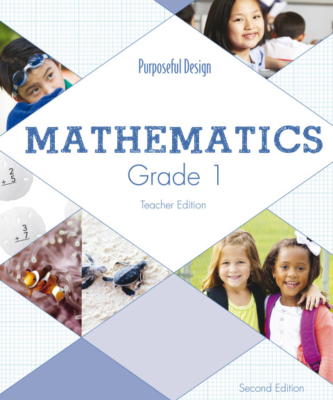 Cover image for book Math: Grade 1, Teacher Edition