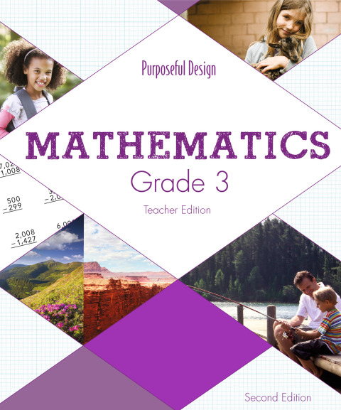 Cover image for book Math: Grade 3, Teacher Edition