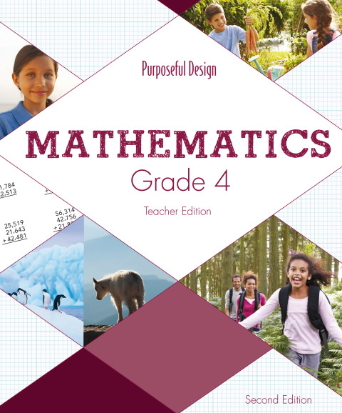 Cover image for book Math: Grade 4, Teacher Edition