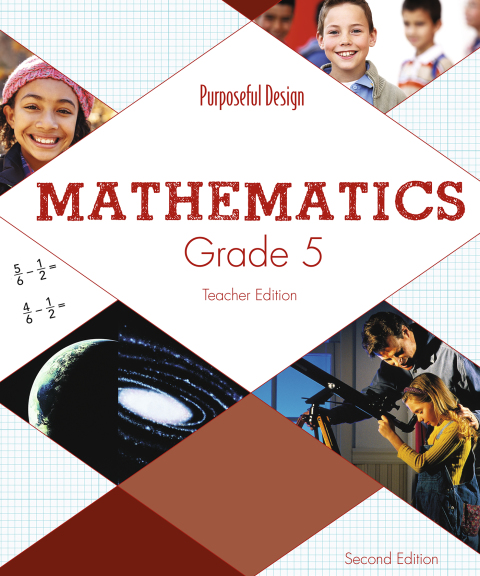 Cover image for book Math: Grade 5, Teacher Edition