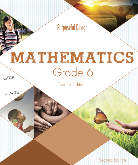 Cover image for book Math: Grade 6, Teacher Edition