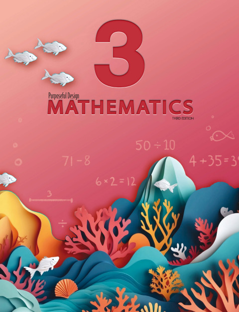 Cover image for book Math: Grade 3, Student Textbook