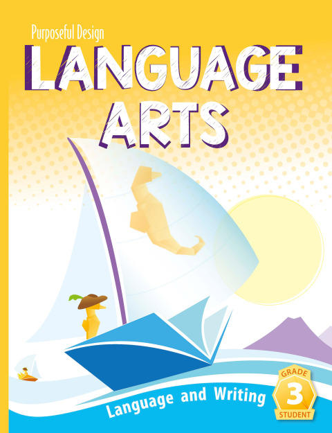 Cover image for book Language Arts: Grade 3, Language and Writing, Student Textbook