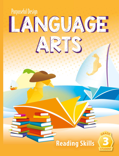 Cover image for book Language Arts: Grade 3, Reading Skills, Student Textbook