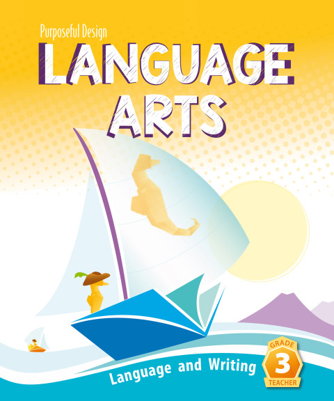 Cover image for book Language Arts: Grade 3, Language and Writing, Teacher Textbook